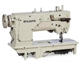 Двухигольная швейная машина SHUNFA SF 845 M